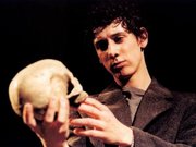British stage actor as the lead in Trevor Nunn's 2004 production of Hamlet at the Old Vic in London. Here Hamlet contemplates the skull of Yorick in the famed "Gravedigger Scene."